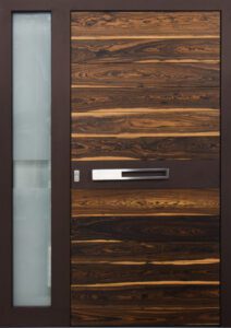 Spieker Bocote  Blendrahmen Alu "Rostiges Eisen"