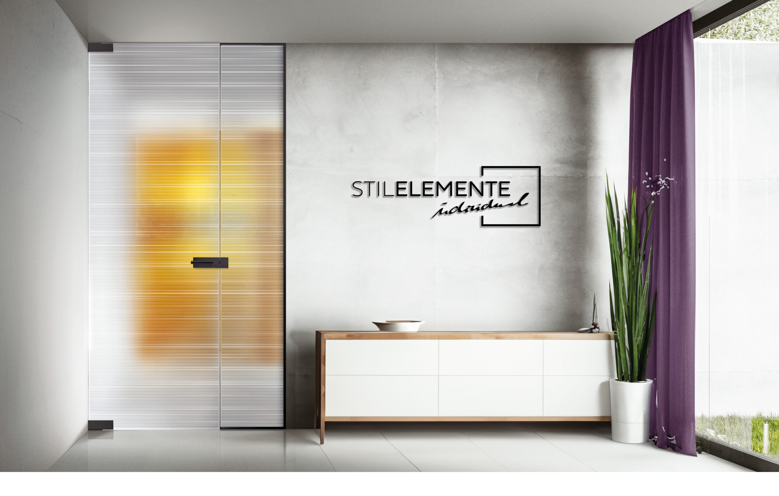 Accenti in Weiß auf SatinatoLH