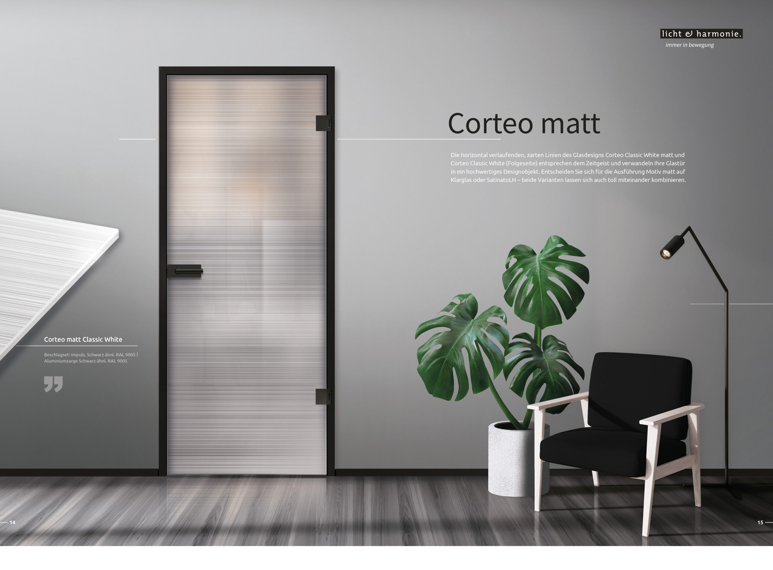 Corteo matt Classic White