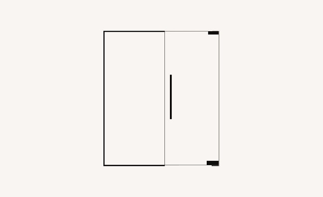 1-flg. mit 1 Seitenteil