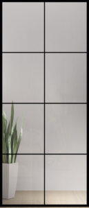 LinesPlus Typ 8 Schwarz auf Klar