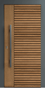 Robur  Eiche  Blendrahmen Alu RAL 7035 Quarzgrau