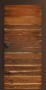 Solen Bocote  Blendrahmen Aluminium "Rostiges Eisen"