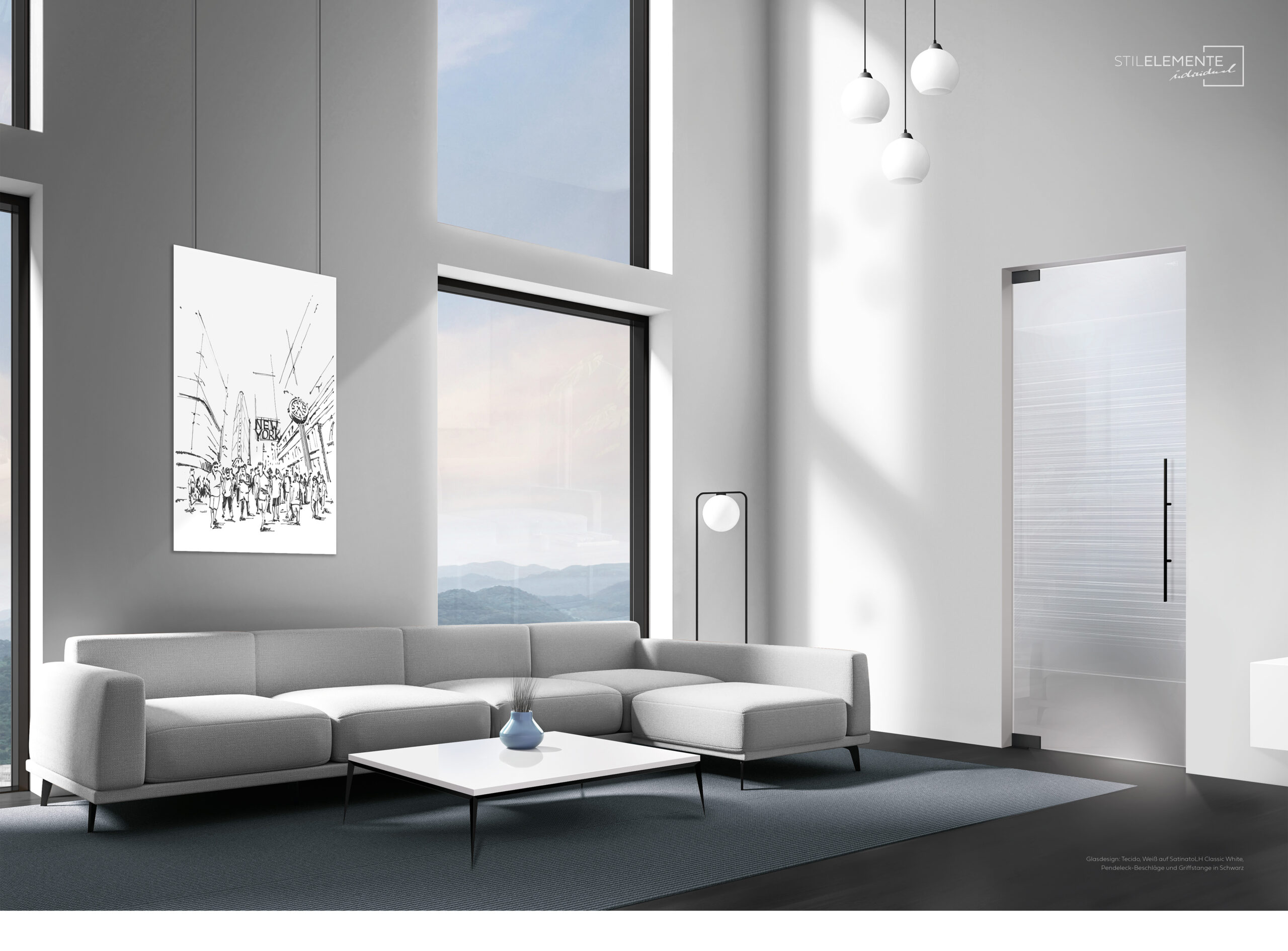 Tendico Weiß auf SatinatoLH