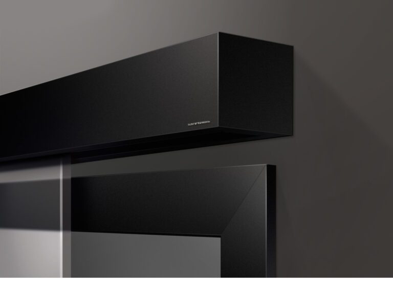 Tvin Schiebetürsystem Schwarz RAL 9005