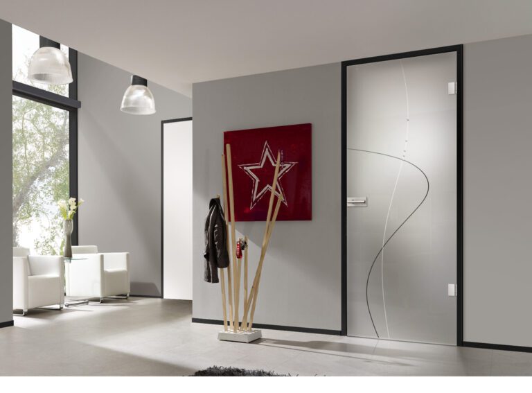 Zarge Schwarz RAL 9005