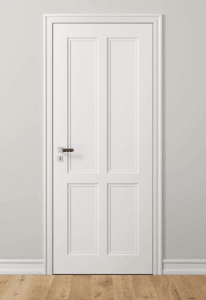 K.06 mit Zarge K
Farbe »softmatt« Weiß, RAL 9016, Drücker BK.6, Fußleiste F.4