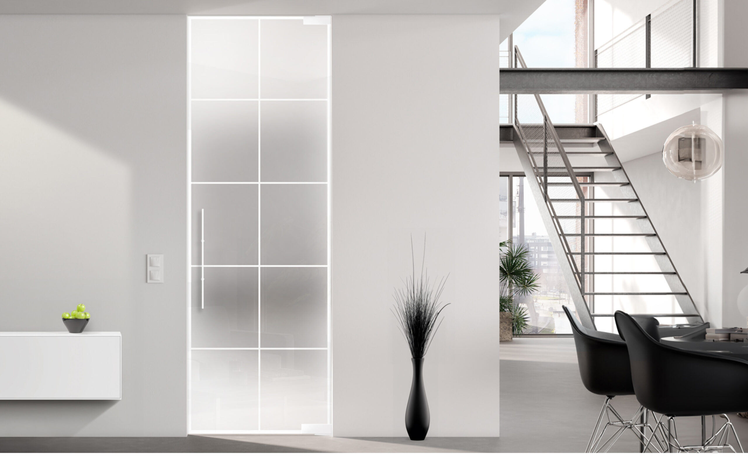 linesPlus Typ 10 in Weiß auf SatinatoLH