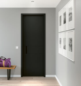 Look 3.1 mit Zarge duo 55
Farbe GF.5 Schwarz softmatt, RAL 9005