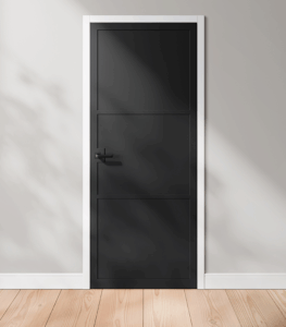 Purist P.03 mit Zarge duo 55
Drücker BK.11E, flächenbündig