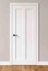 Tür S.04 mit Zarge S70
Drücker BK.10, Fußleiste F.2