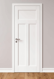 Tür S.05 mit Zarge S70
Drücker BK.11, Fußleiste F.4