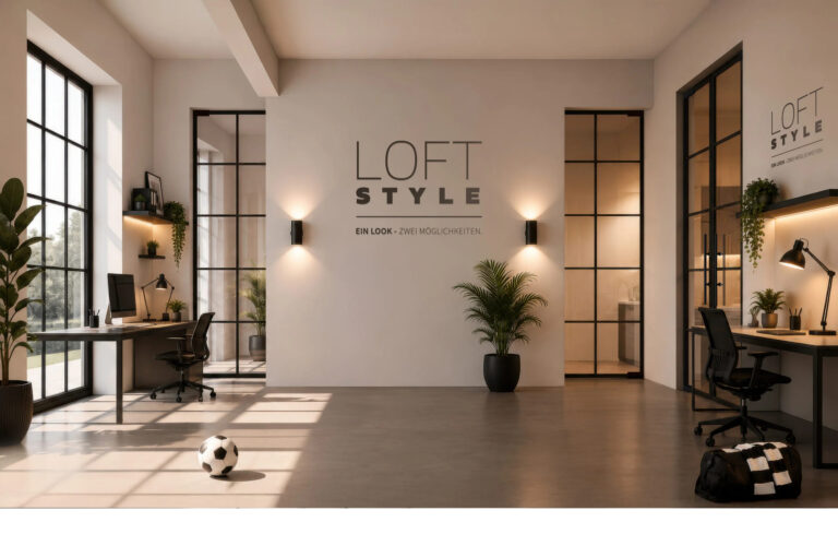 loftPlus_Typ_10_Klarglas_mit_Aluminiumprofil_in_schwarz