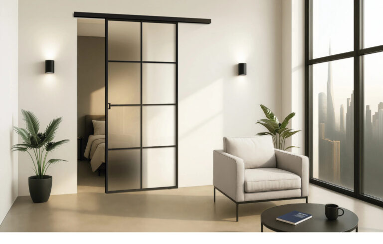 loftPlus_Typ_8_SatinatoLH_mit_Aluminiumprofil_in_schwarz